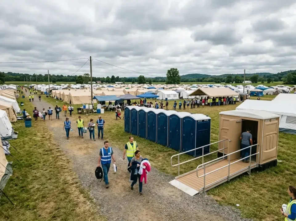 disaster-relief-camp-restrooms-010 — frequently asked questions, Dumpster & Portable Bathrooms Rental in Greenbriar, VA